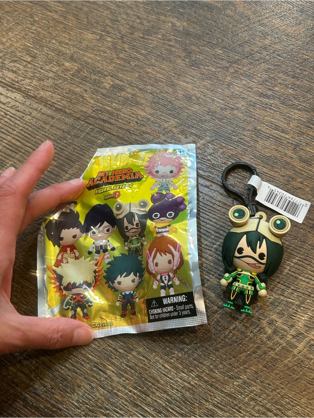 My Hero Academia Figural Keyring Series 7 Tsuyu Asui